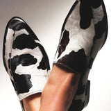 Becca - Vachtprint Schuhe