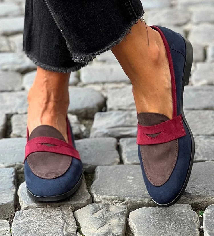 Sylvie - Bicolor Elegante Mokassin