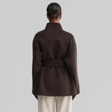 Gisela | Geschichtete Jacke mit Gürtel