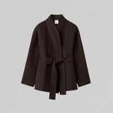 Gisela | Geschichtete Jacke mit Gürtel