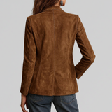 Boden | Blazer aus weichem Wildleder