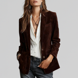 Boden | Blazer aus weichem Wildleder