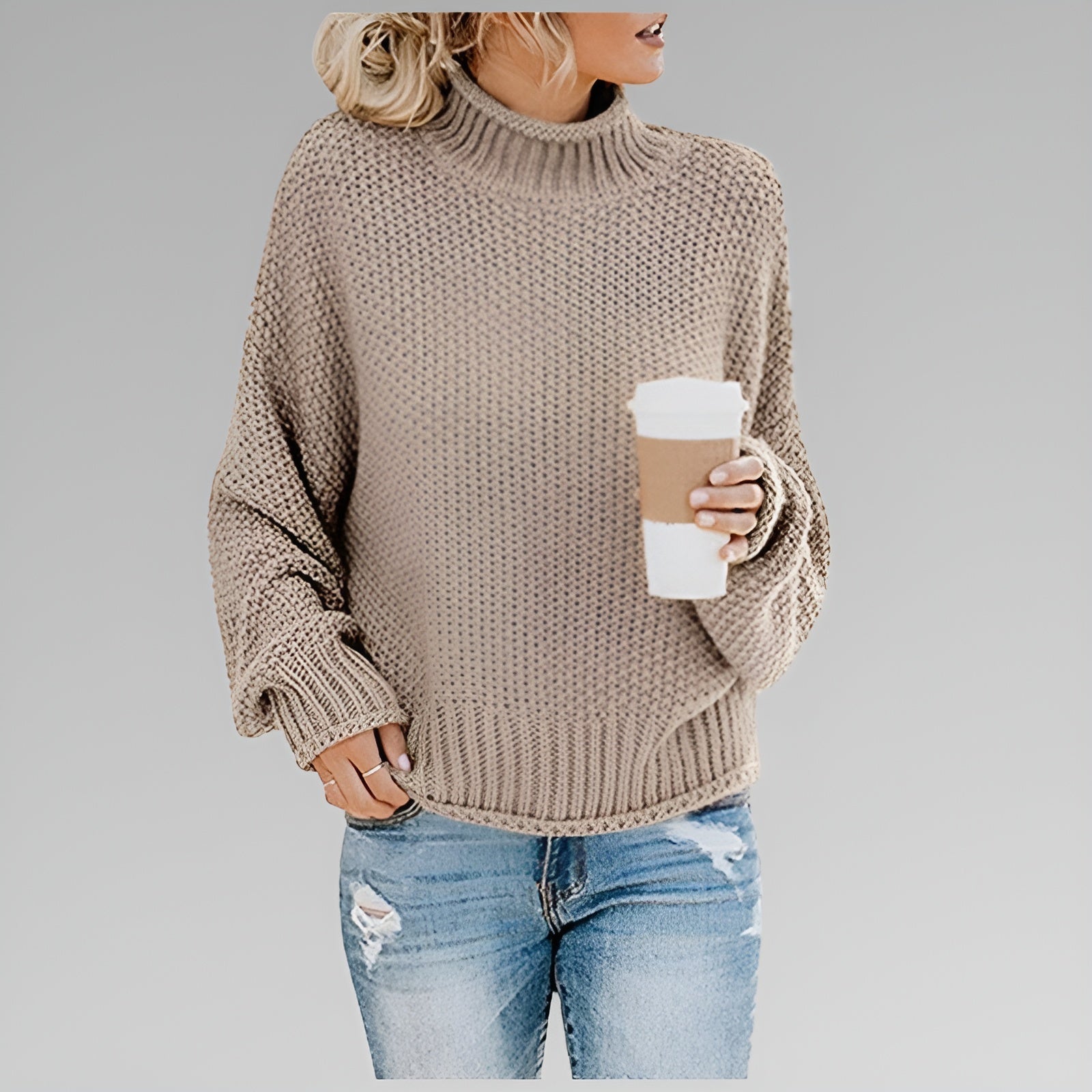 Gerdien | Klassischer und Bequemer Strickpullover