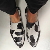 Becca - Vachtprint Schuhe