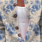 Ute | Cardigan mit wunderschönem Blumendruck