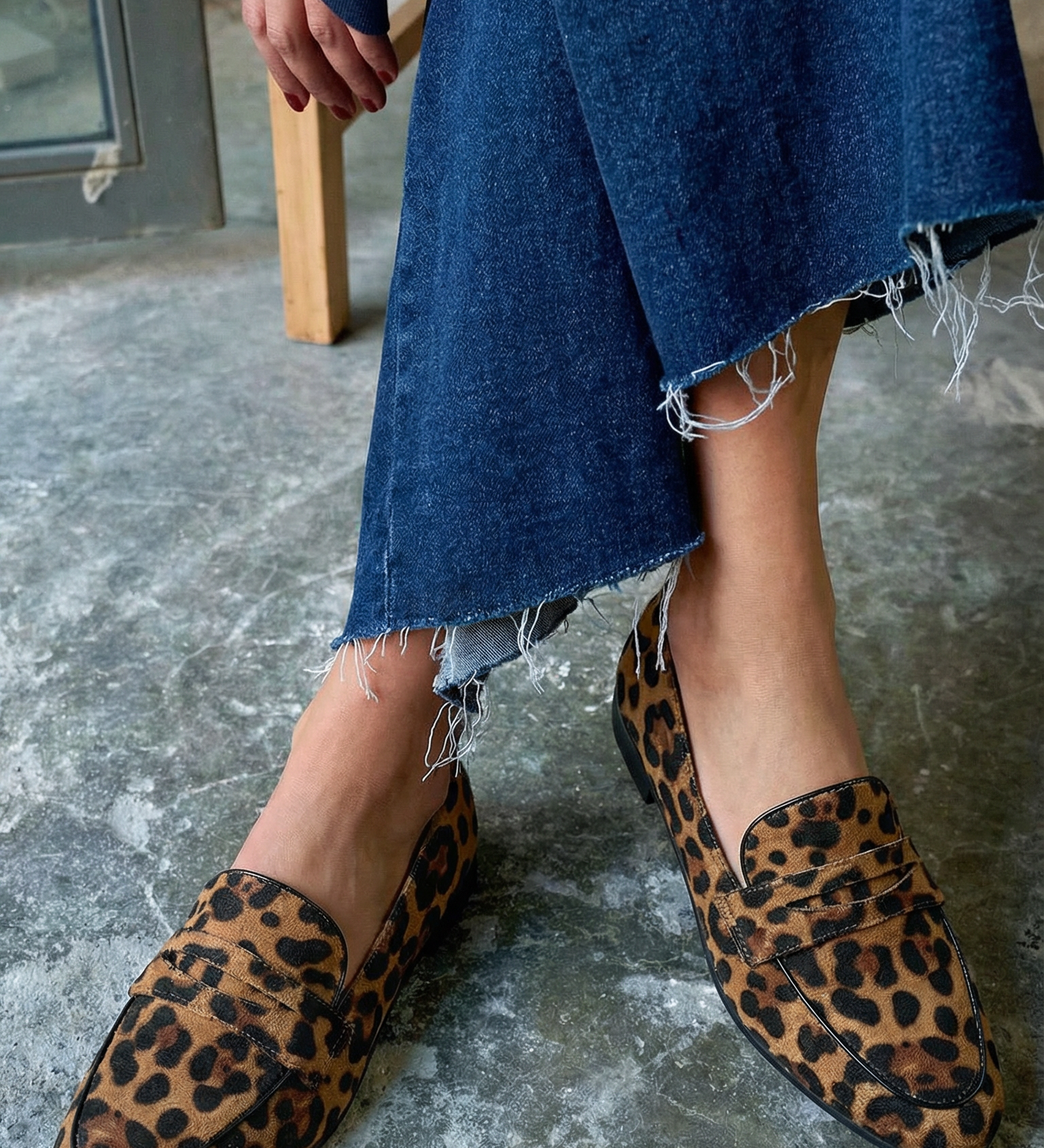 Azariah - Gewagte Leoparden Schuhe