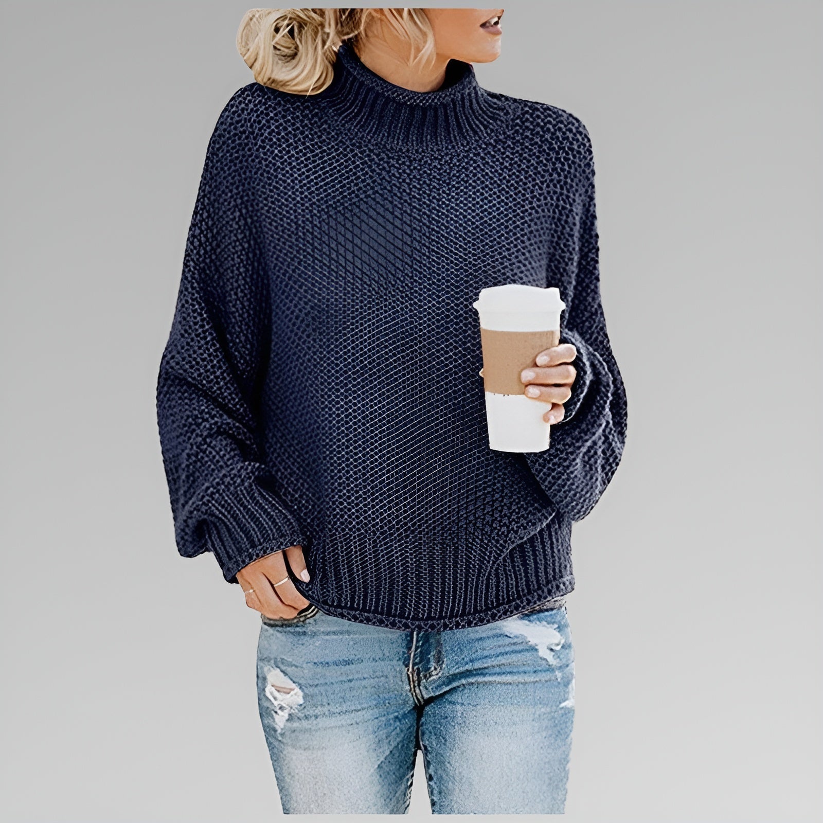 Gerdien | Klassischer und Bequemer Strickpullover