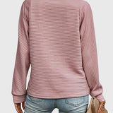 Nora | Eleganter Pullover mit halbem Reißverschluss