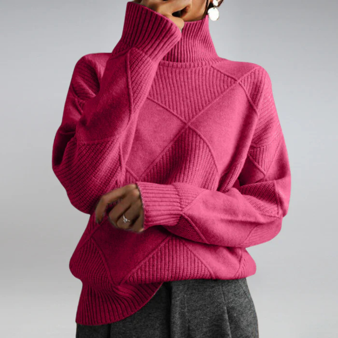Gerdien | Luxuriöser Rollkragenpullover