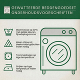 3-delige gestikte bedset - Zonnige Charme