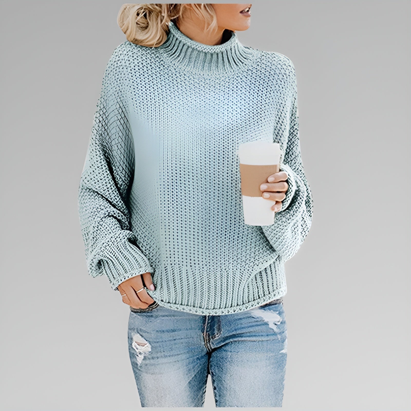 Gerdien | Klassischer und Bequemer Strickpullover