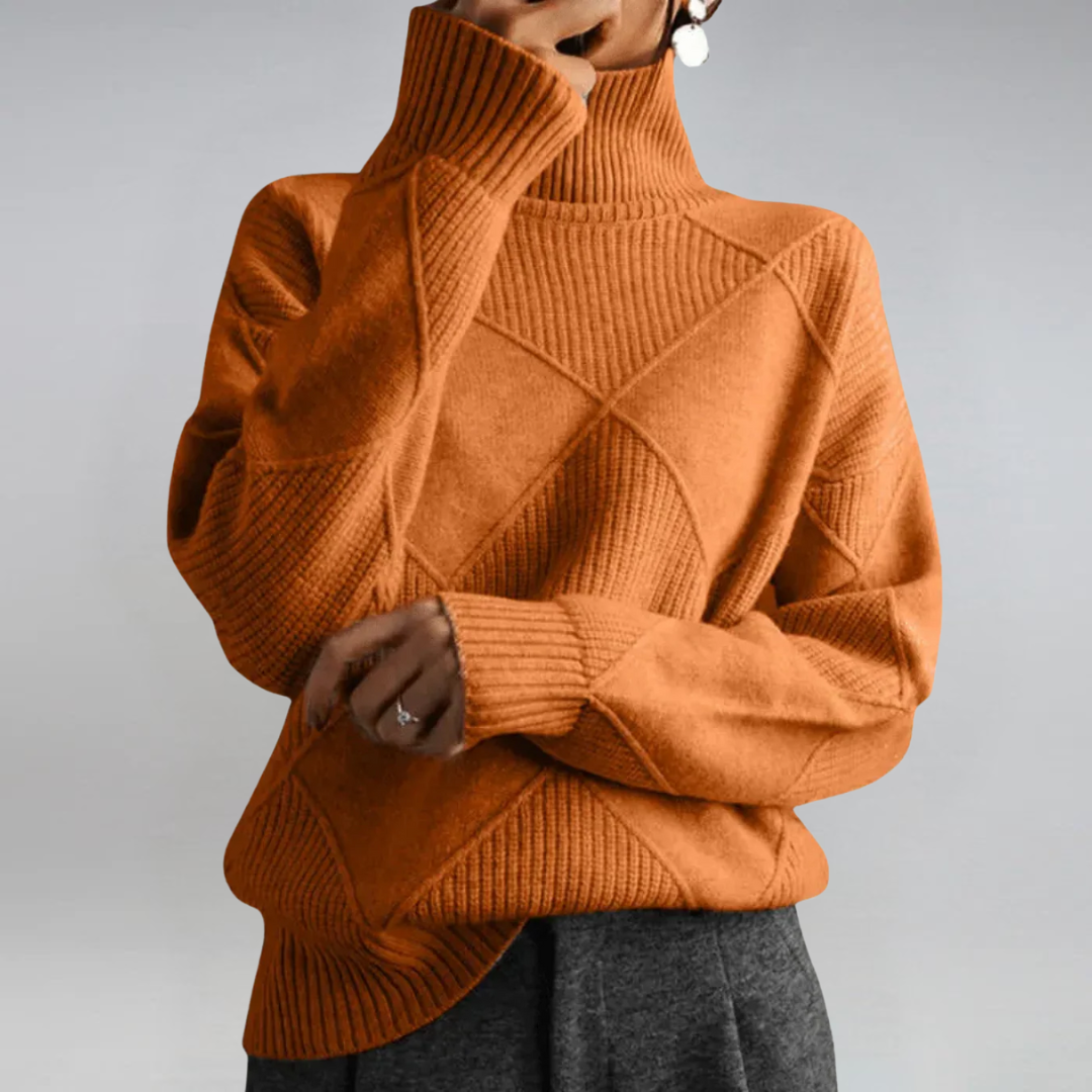Gerdien | Luxuriöser Rollkragenpullover