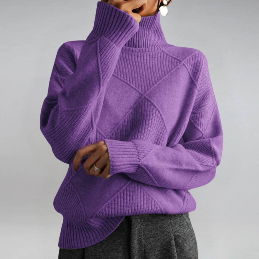 Gerdien | Luxuriöser Rollkragenpullover