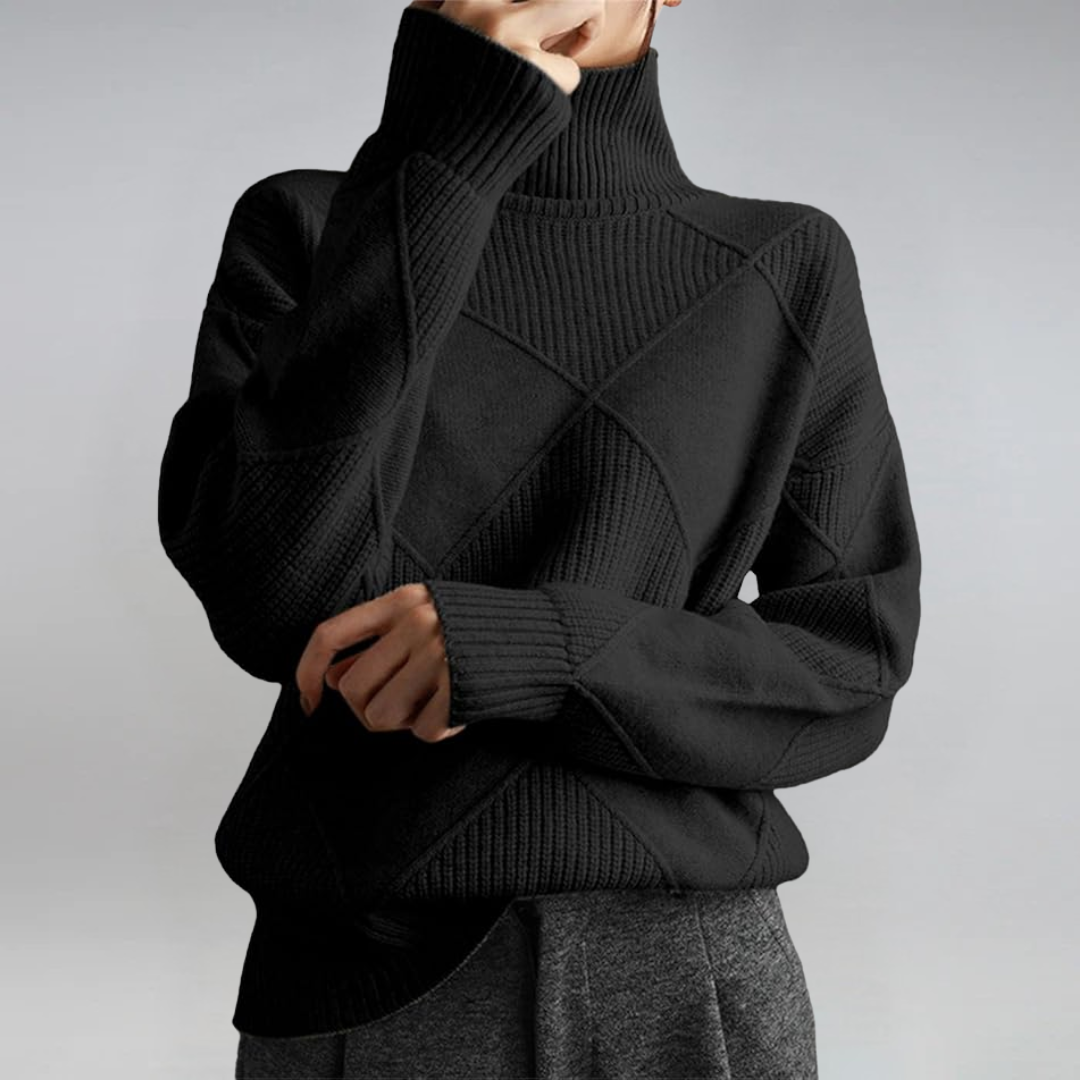 Gerdien | Luxuriöser Rollkragenpullover