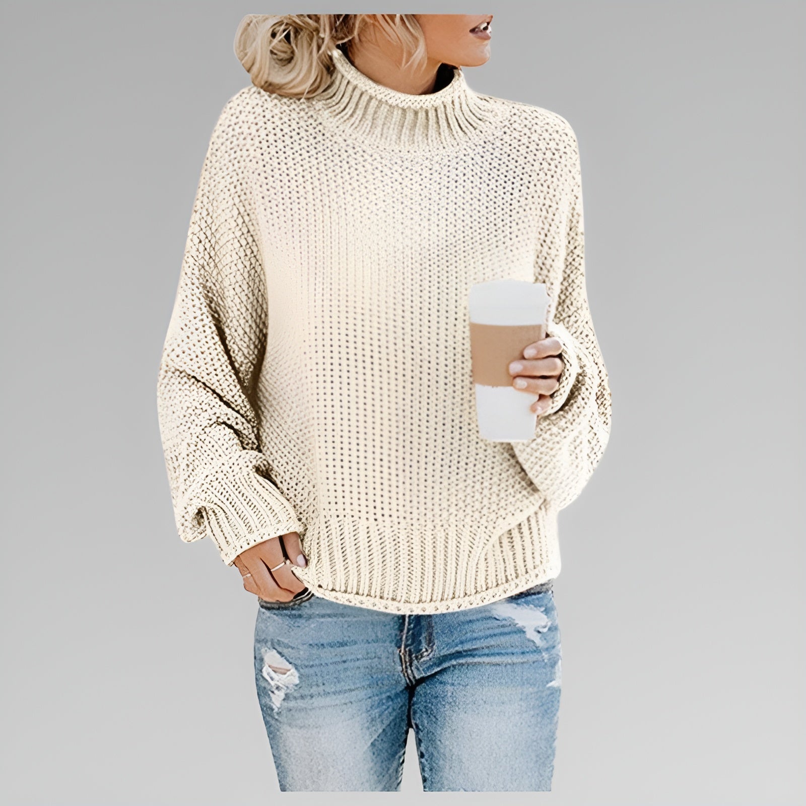 Gerdien | Klassischer und Bequemer Strickpullover