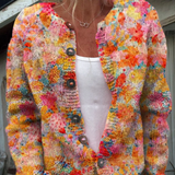 Fiona | Cardigan mit Blumenmuster