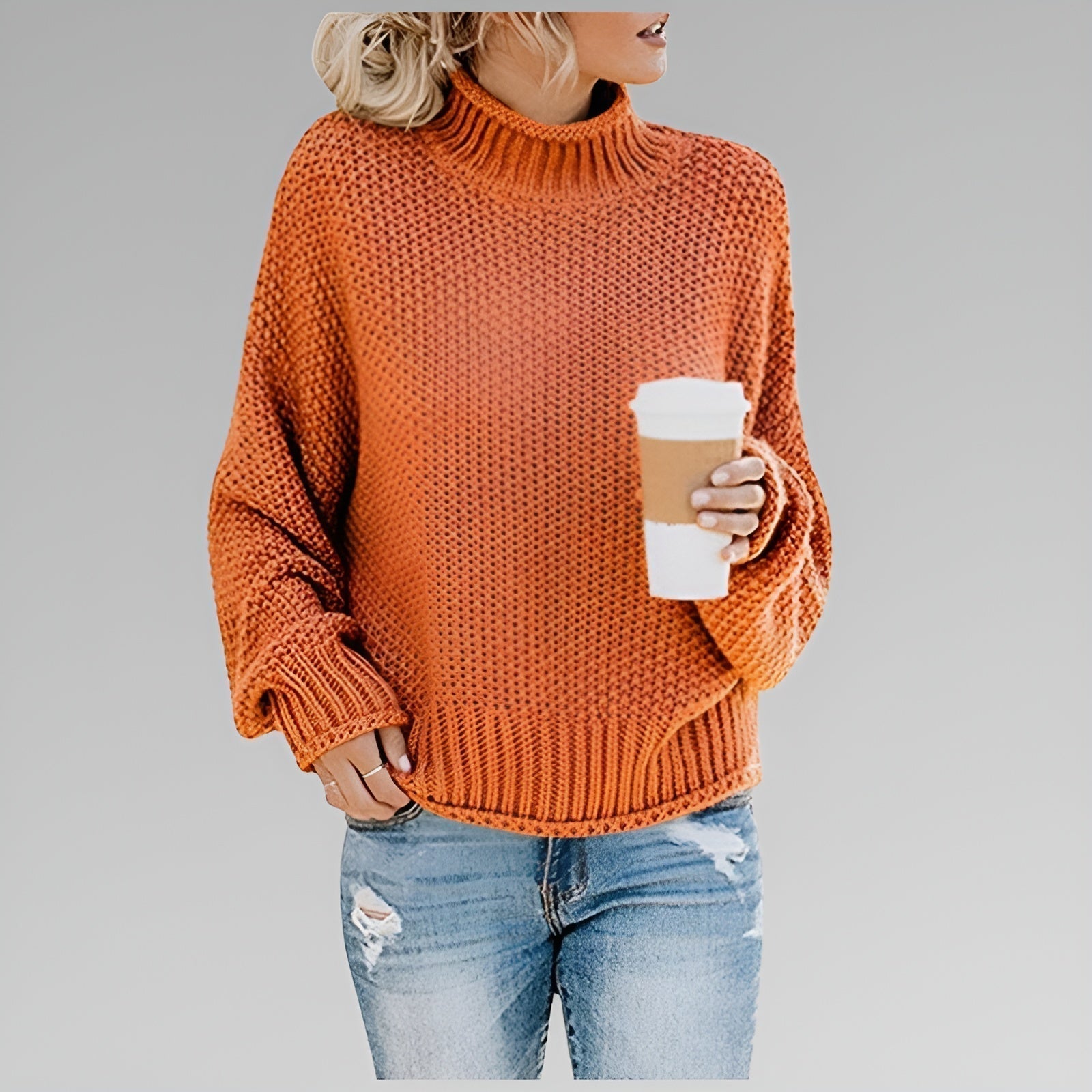 Gerdien | Klassischer und Bequemer Strickpullover
