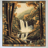 Saskia - Textiele wandkunst Herfst