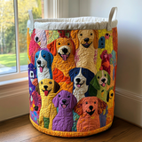 Gestoffe Wasmand - Stralende Honden