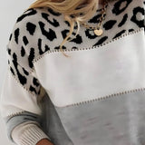 Senna | Pullover und Strick mit Leopardenakzent