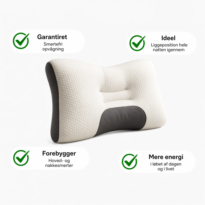 NackenKissen™ | Ergonomisches Kissen für besseren Schlaf und Komfort