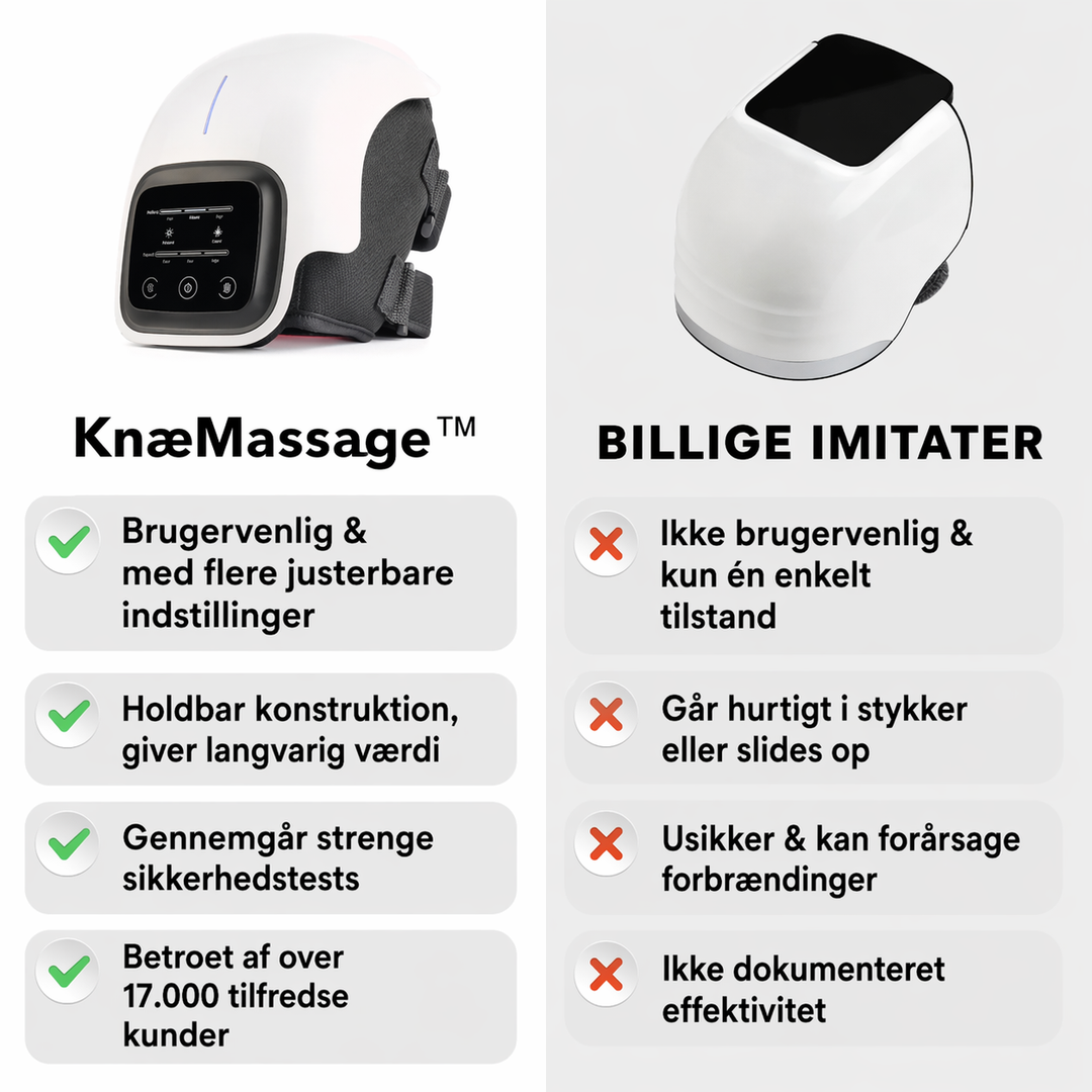 KnieMassage™ | Wohltuende Wärme für das Kniegelenk
