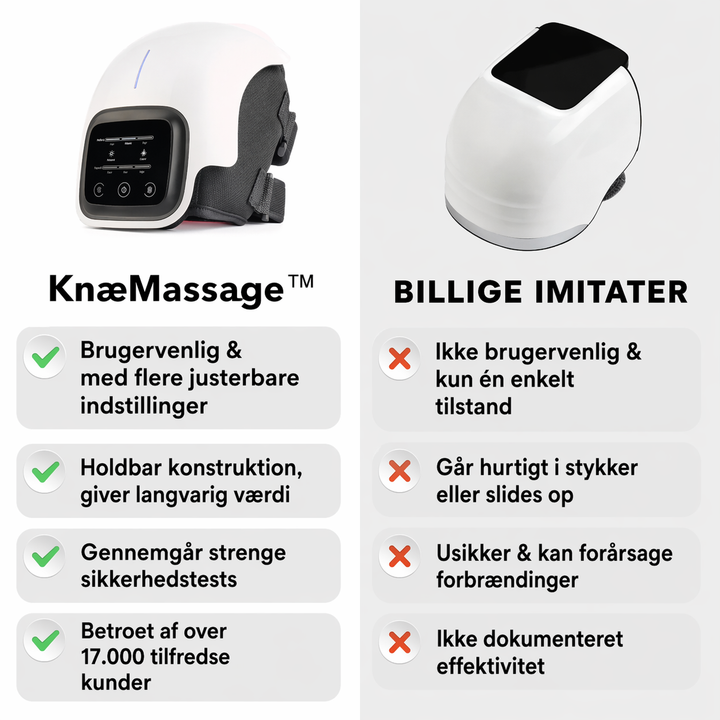 KnieMassage™ | Wohltuende Wärme für das Kniegelenk