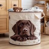 Gevoerde Wasmand - Knuffelhondje