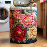 Gequilt Wasmand - Scharlaken Bloesem