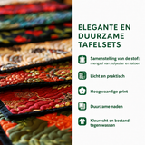 Fleur - Gewatteerde placemat Verlicht