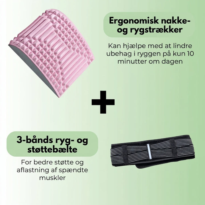 3-Band Rückenstütze™ | Maximale Unterstützung und Schmerzlinderung