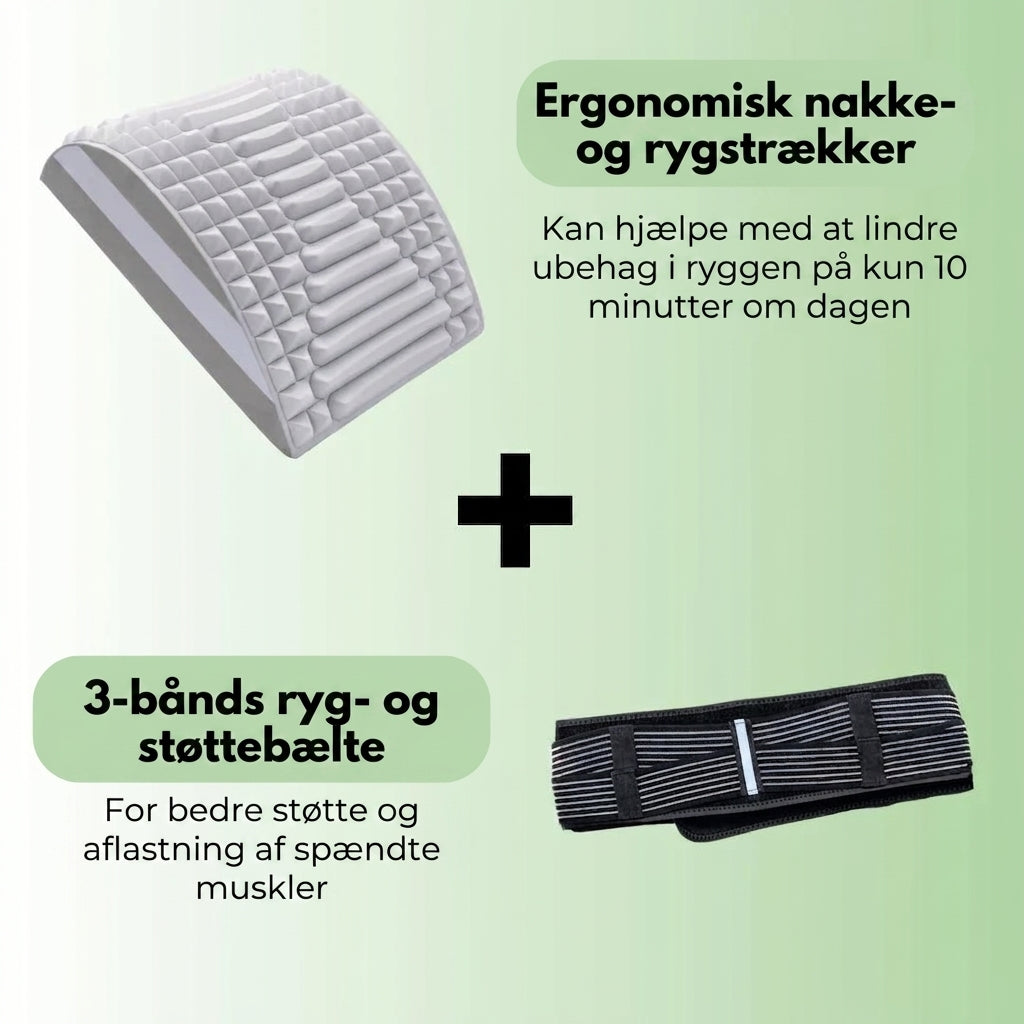 3-Band Rückenstütze™ | Maximale Unterstützung und Schmerzlinderung