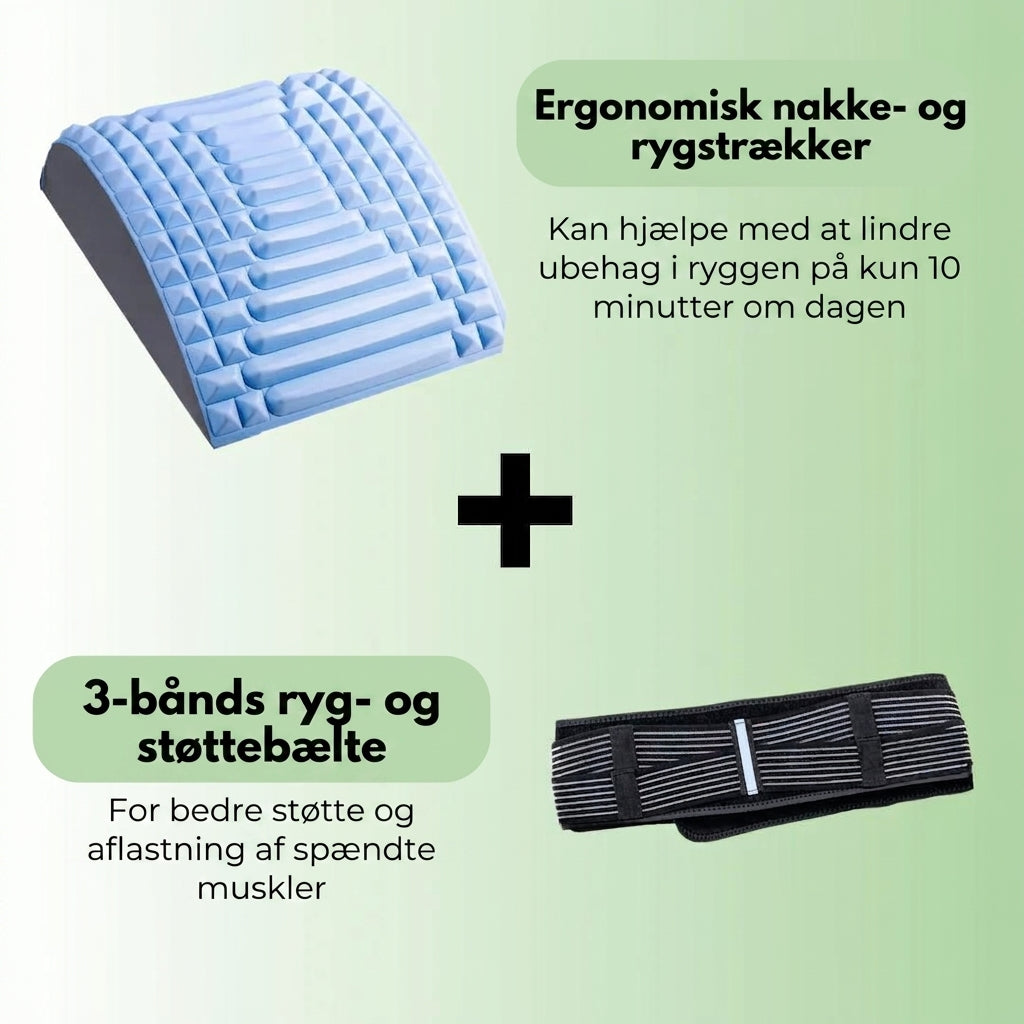3-Band Rückenstütze™ | Maximale Unterstützung und Schmerzlinderung