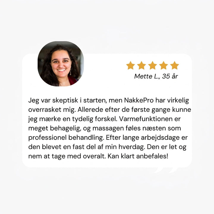 NakkePro™ | Fortschrittliche Massage und Linderung