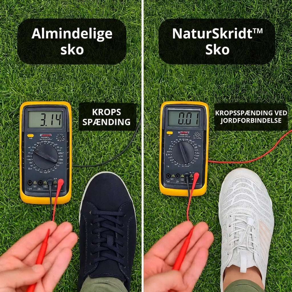 NaturSkridt™ - Grau-Orange