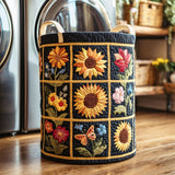 Gequilte Wasmand - Zonnebloem