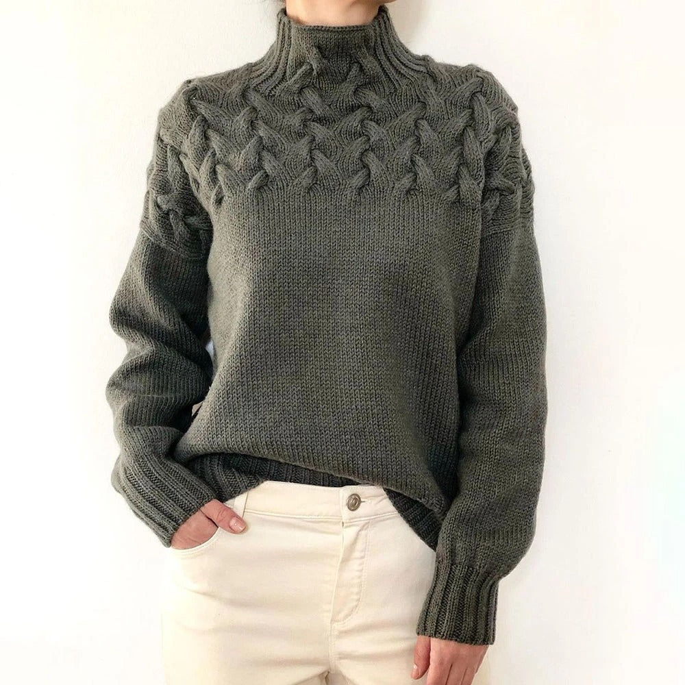Ineke | Warmer Strickrollkragenpullover