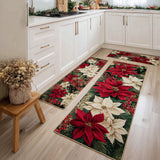 Odile - Keukenmat Kerst met Pad Feestelijk