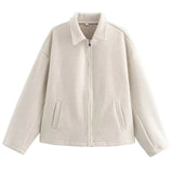 Greta | Weiche Zipjacke