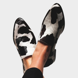 Becca - Vachtprint Schuhe