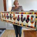 Gequilt Tafelkleed - Parade van Haanen