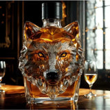 Whisky Fles Wolfskop