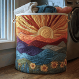 Gestoffeerde Wasmand - Prairie bij de Ochtend