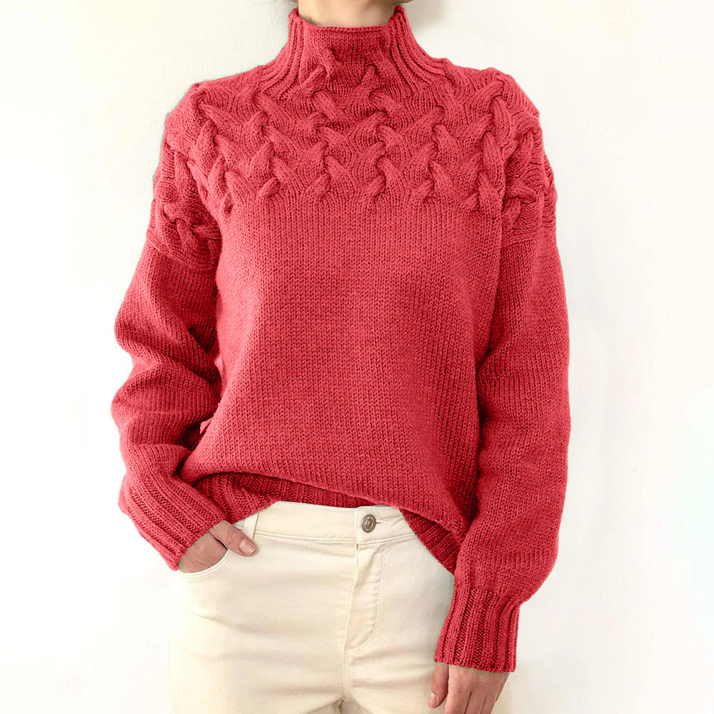 Ineke | Warmer Strickrollkragenpullover