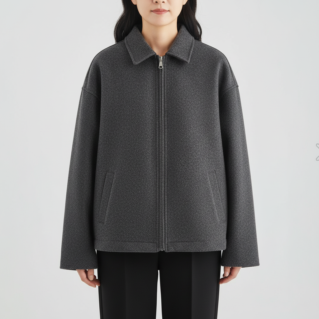 Greta | Weiche Zipjacke