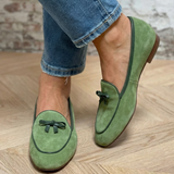 Geneviève - Elegante Platte Schuhe mit Schleife