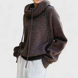 Monique | Bequemer Strick-Hoodie