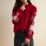 Isa | Strick Hoodie