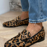 Adrianna - Gewagte Leopard Mokassins