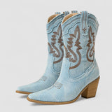 Stien | Orthopädische Denim Stiefeletten